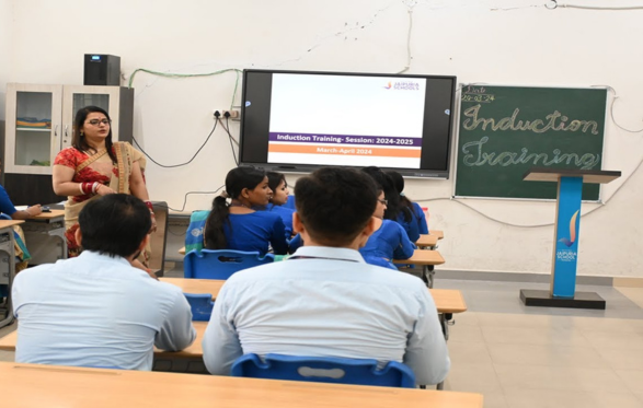 Smart classrooms in Rasra at Jaipuria School Rasra